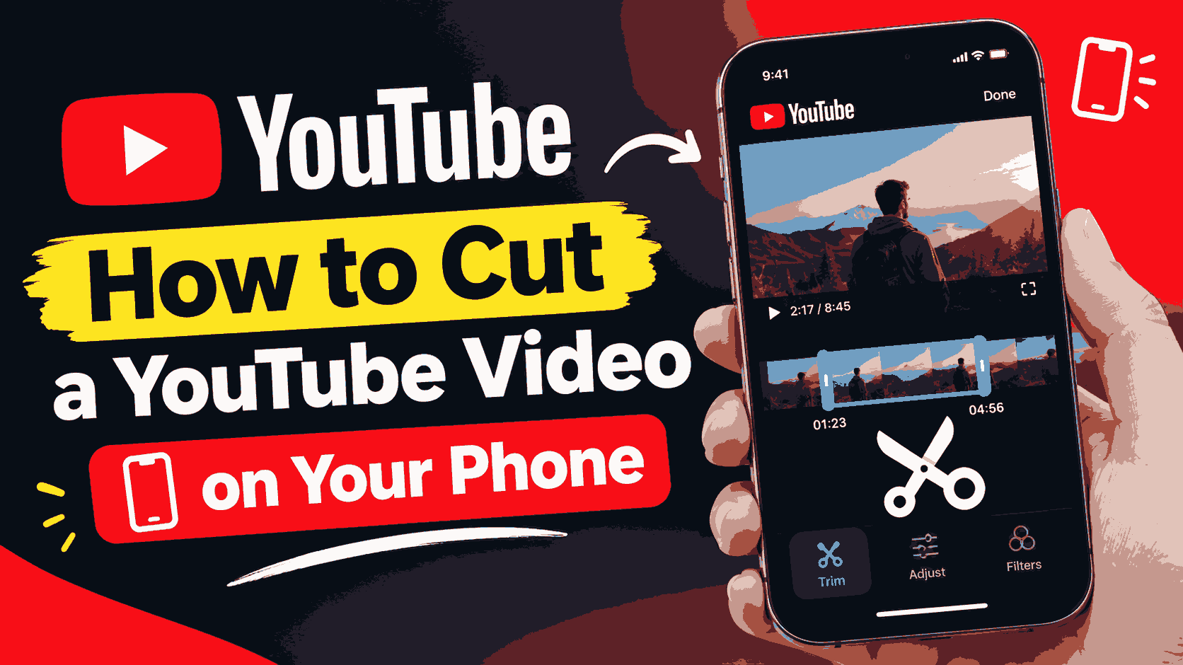 Cover for How to Cut a YouTube Video on Your Phone (No App Needed)