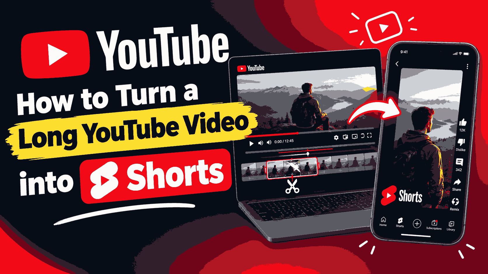 Cover for How to Turn One Long YouTube Video Into Several Shorts